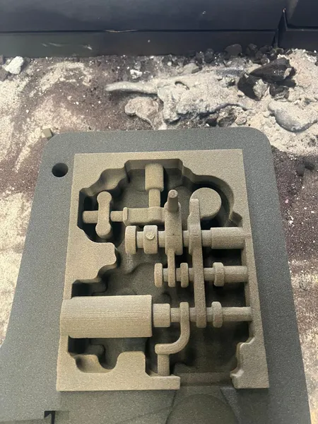 3D Printer Sand Mold For Valve
